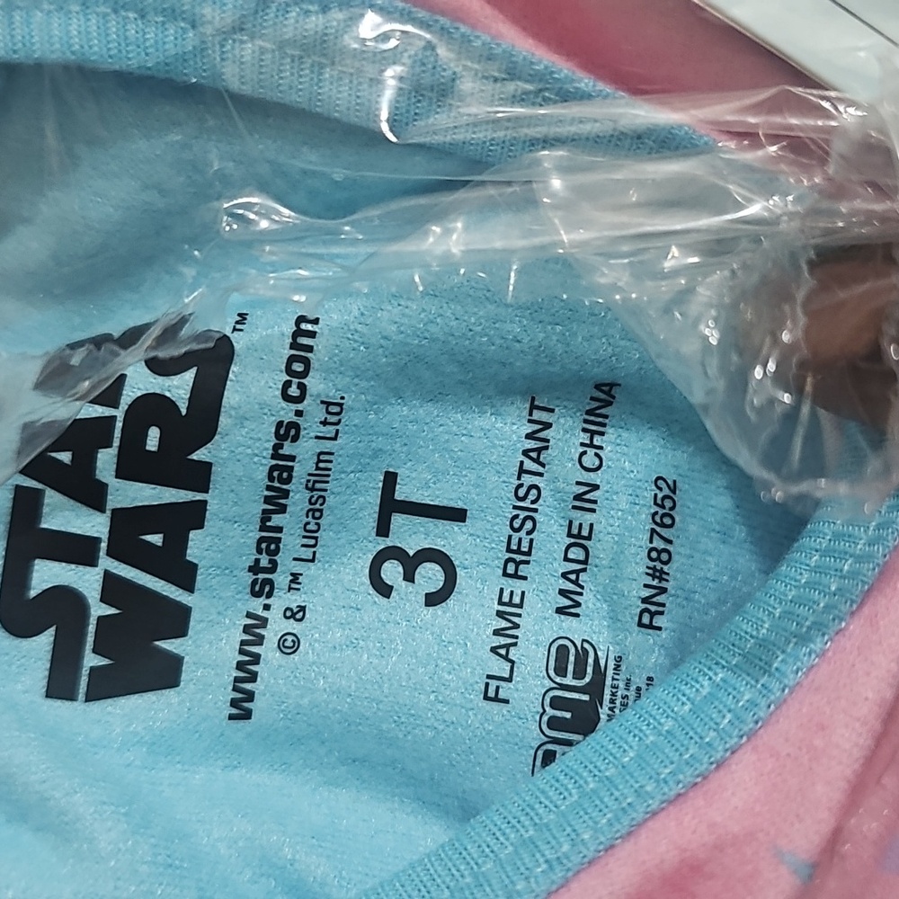 Star Wars Toddler Girls The Mandalorian Grogu The Child Baby Yoda Pajama Set - Picture 4 of 4